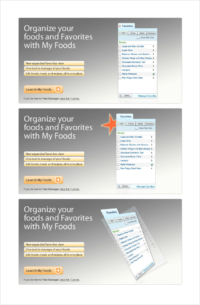 Weight Watchers My Foods Web App-0