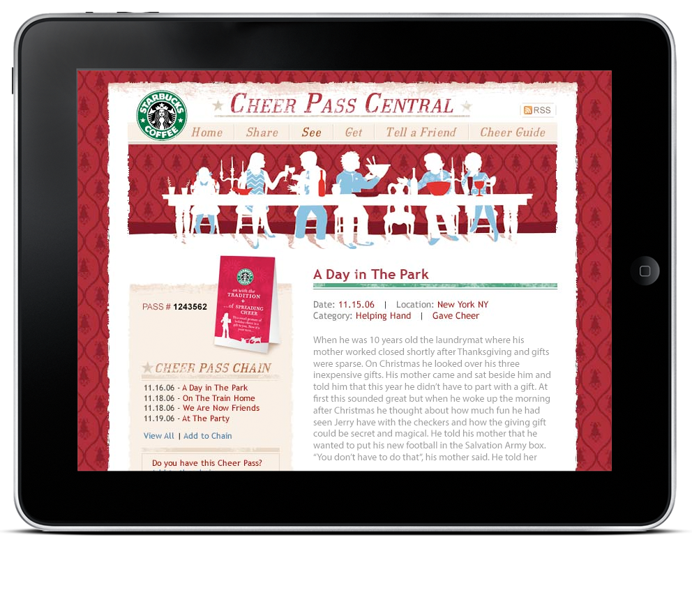 Starbucks Holiday Campaign Web Site-1
